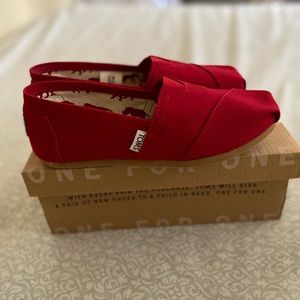 TOMS - Red Canvas